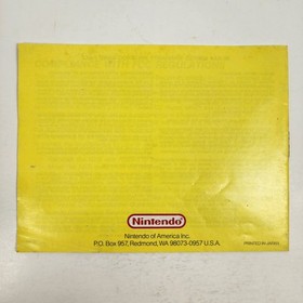 Barker Bill's Trick Shooting (Nintendo NES, 1990) cartucho y manual solamente