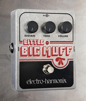 EHX ELECTRO-HARMONIX LITTLE BIG MUFF FUZZ  | DISTORTION | SUSTANIER PEDAL + FREE