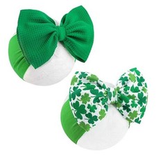 HAIRBAND, St.Patrick's Day Hair Accessories for Infant Baby Girls, 1-Green