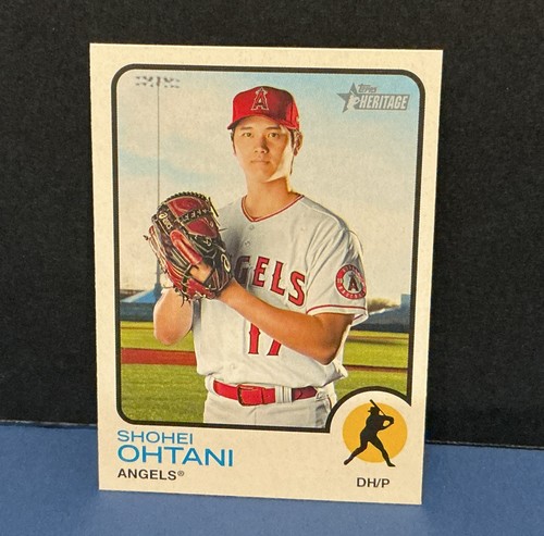 2022 Topps Heritage #150 Shohei Ohtani Angels