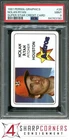 1981 PERMA-GRAPHIC SUPER STAR CREDIT CARDS #26 NOLAN RYAN HOF PSA 9