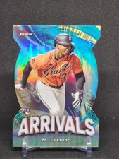2024 Topps Finest #A-15 Marco Luciano RC - Arrivals - Giants Rookie