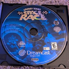 Looney Tunes: Space Race Sega Dreamcast 2000 Disc only, Tested