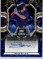 2023 Panini Elite Extra Edition Hidden Gems Impact Impressions BLUE Autographs