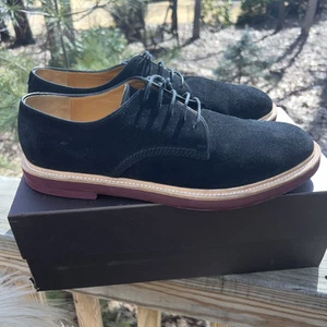 Oxford Gucci en daim noir, homme taille 12