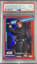 2021 Star Wars Topps Chrome Legacy Anakin Skywalker Wielders Red Alpha 1/5