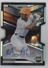 2023 Panini Elite Extra Edition Signatures Die-Cut 19/399 Maui Ahuna #5 Auto j3y