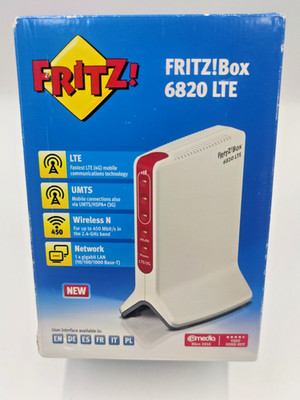 WLan Router  Mobiles Internet Router LTE UMTS AVM Fritzbox 6820 LTE