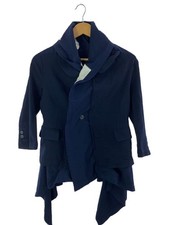 COMME des GARCONS HOMME AD2009 Layered Jacket Jacket S Polyester NVY Plain