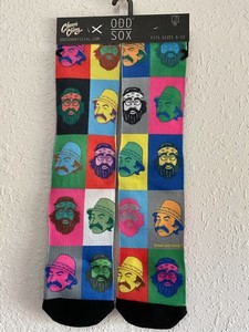 Odd Socks (Cheech and Chong) pop art - Adult size 6-13