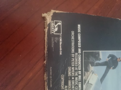 VINTAGE JAMES BOND 007 “FOR YOUR EYES ONLY” SOUNDTRACK LP VINYL Album 33RPM - Foto 3 di 11