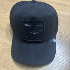 Goorin Bros. The SUEDE Spider DADDY Lifestyle Trucker Hat. 1 of A Kind. NWT