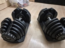 Braingain 40kg Adjustable Dumbbells Pair, 5-40kg