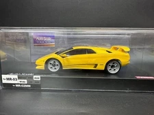 Kyosho Mini-Z Lamborghini Diablo Yellow RC Car Body 1/27 ASC Japan New Unused