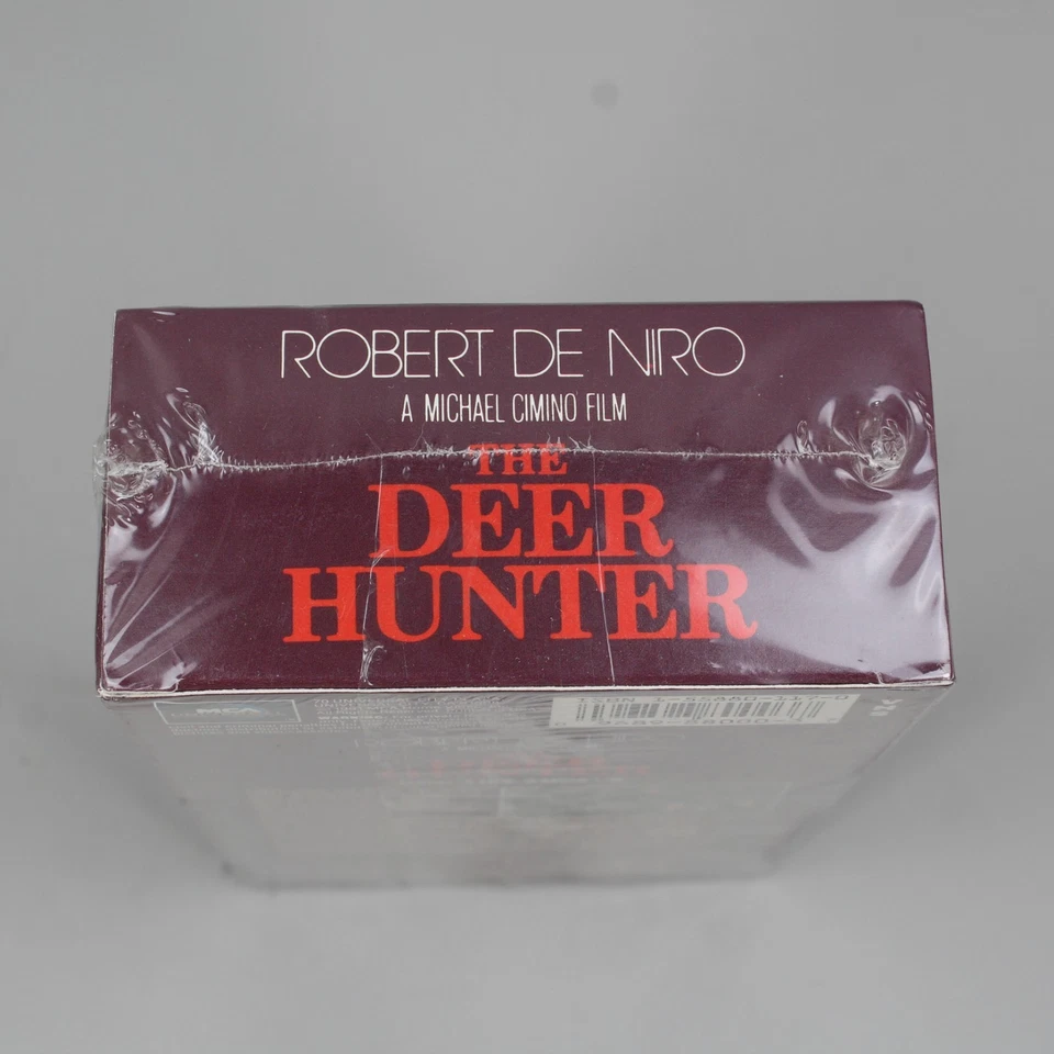 The Deer Hunter VHS 2 Tape Box 1978/1991 Robert De Niro New Sealed MCA - Image 3 of 4