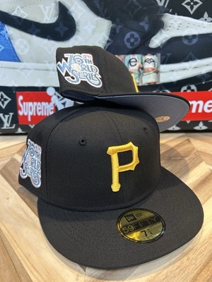 New Era Cotton Candy Pittsburgh Pirates Mac Pack Black Dome Pink Icy 7 1/4 Rare