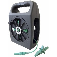 1 pc RS PRO 1750168 Green Test Lead Extension Reel 98ft (30m) Cable Length