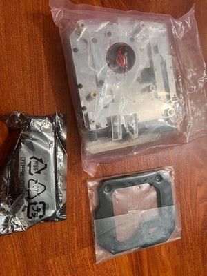 ASUS MONO BLOCK FOR  ASUS MAXIMUS IX EXTREME ( MISSING SCREWs SET ) ,ORIGINAL