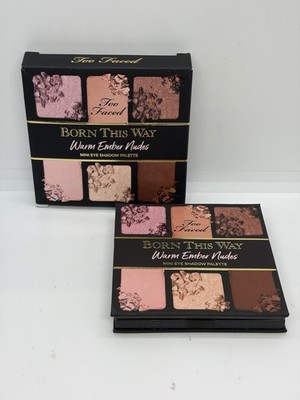Too Faced Born This Way Warm Ember Nudes Eyeshadow Palette New In Box