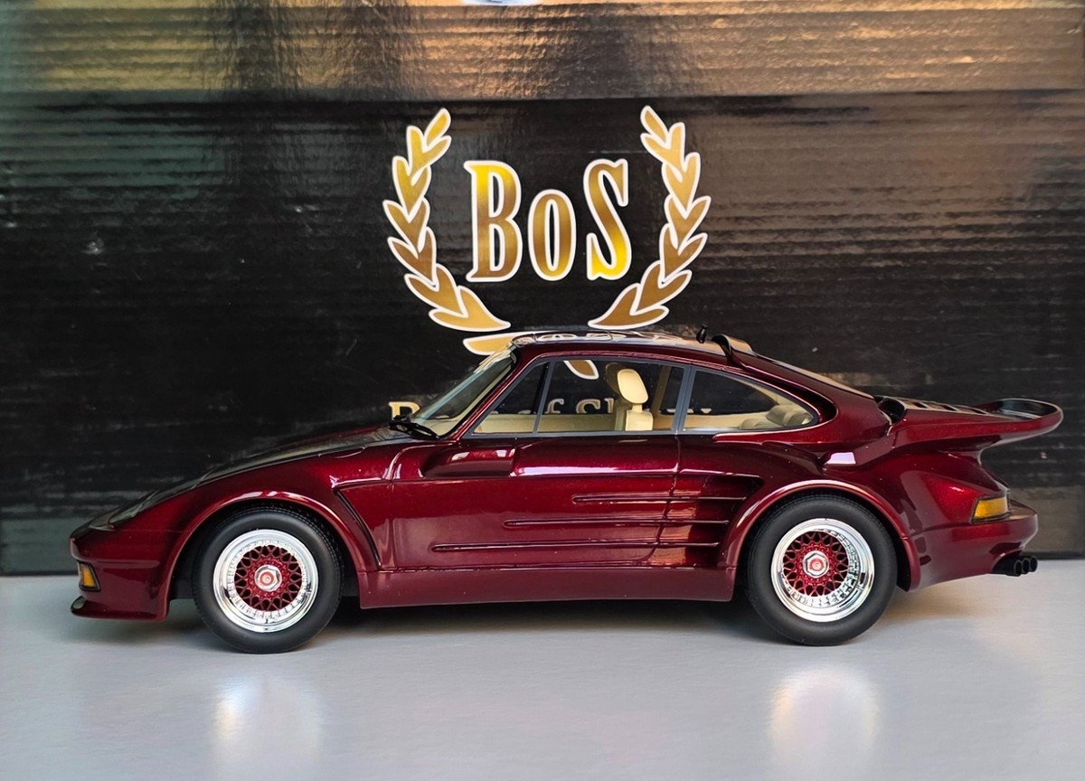 Porsche 911 Turbo Gemballa Avalanche 1985 Red 1:18 BoS Models