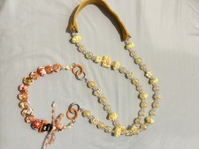 DIY Crossbody Wrist Phone Chain Strap Set Long Short Chains for Bag/Phone