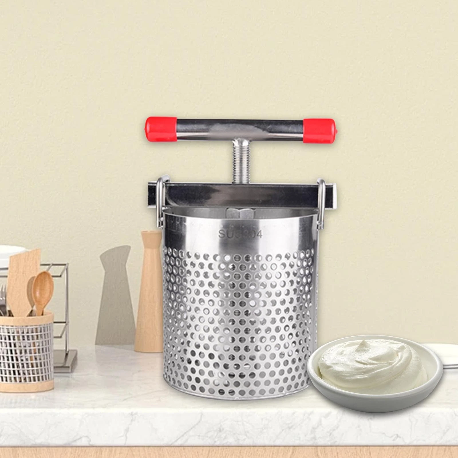 Vegetable Filling Squeezer Lemon Juicer Sturdy Versatile Stainless Steel