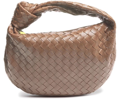 BOTTEGA VENETA Jodie Small $3900 Pinecone Leather Shoulder Bag New & Authentic