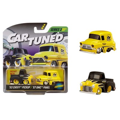 CarTuned 1953 Chevrolet Pickup and 1957 GMC Panel Customs 2-Pack Series 3