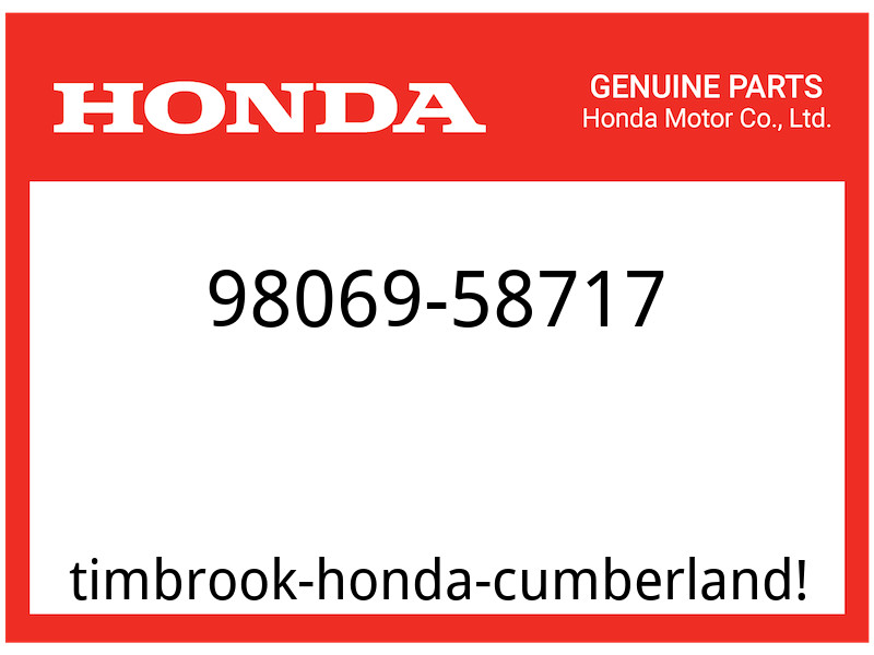 Honda OEM Part 98069-58717 SPARK PLUG D8EA NGK SPARK PLUG X24ES-U DENSO