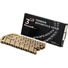 EK 520 L3D - Drive Chain - 120 Links - Gold 520L3D-120G