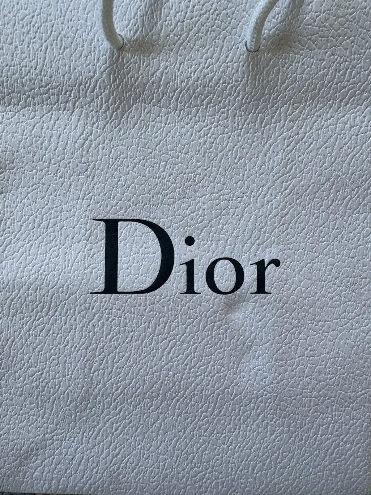 Petit sac shopping cadeau papier authentique DIOR 7,5 X 6 X 3