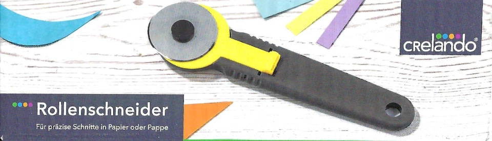 Rollenchneider - Rollendurchmesser 4,5 cm -Neu & OVP von Crelando