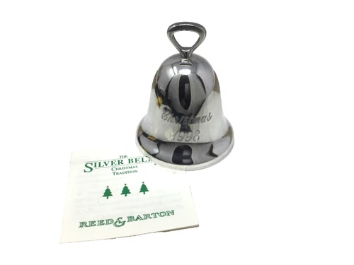 Vintage Reed & Barton 1998 Bell Ornament Silverplate (No Box)