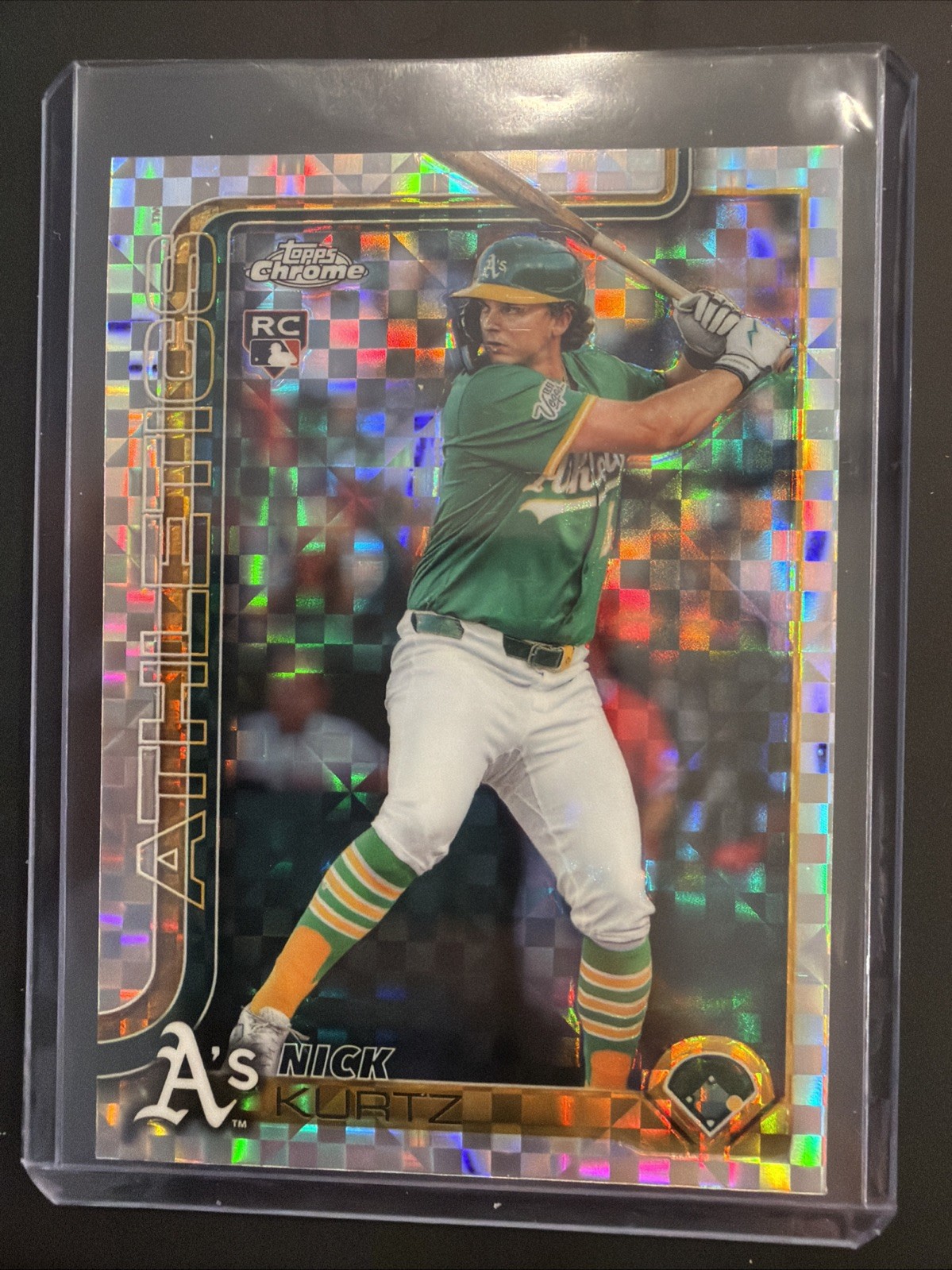 2025 Topps Chrome Update Series - Nick Kurtz #USC178 X-Fractor (RC)