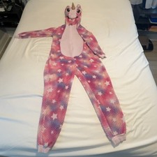 "Celebrate Halloween" Adult S 4/6 Rainbow Unicorn Costume Dress Headpiece