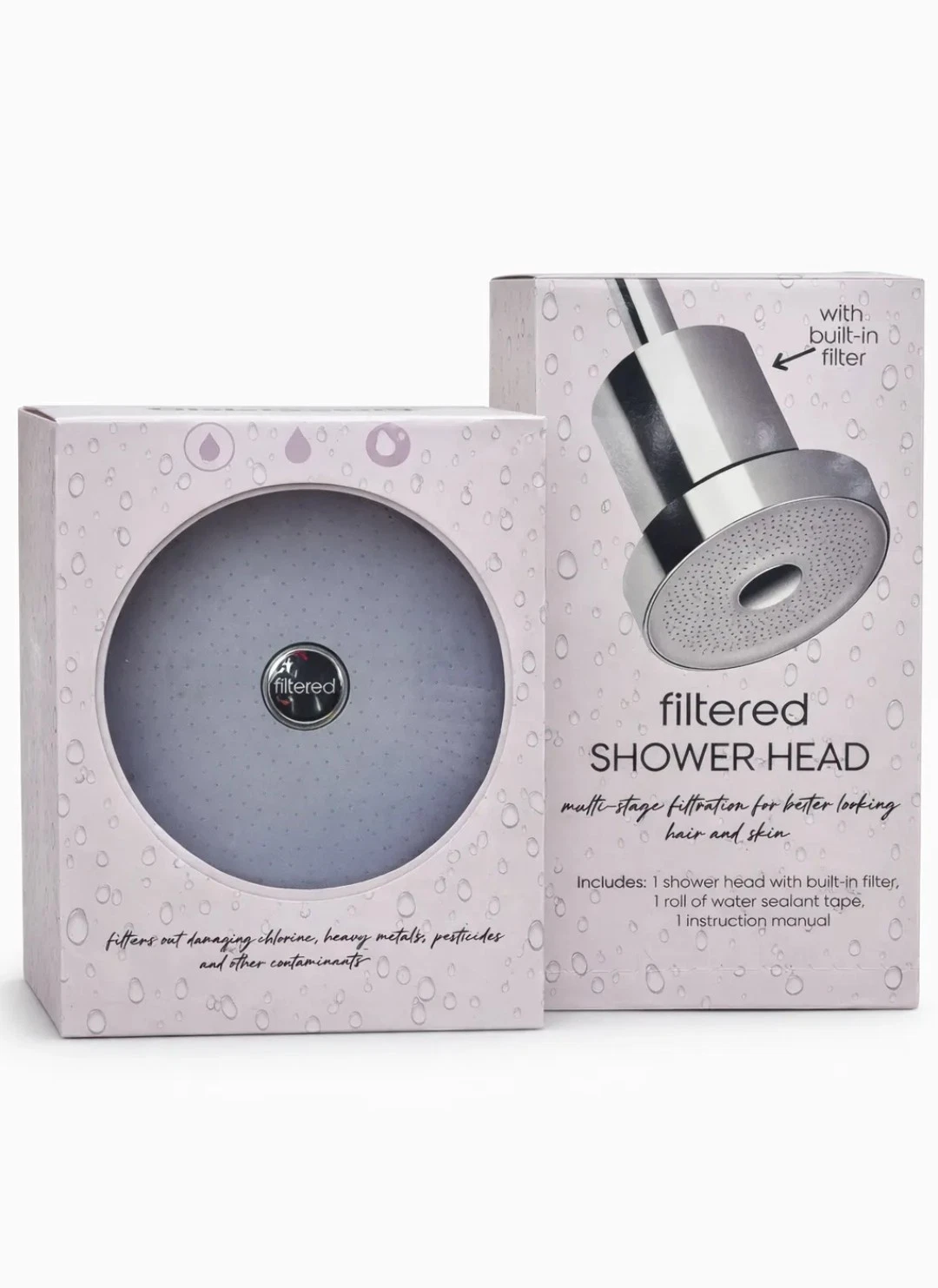shower head filter hard water