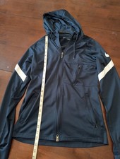 Nike Dri Fit Navy Blue Zip Up Hoodie Men  s Size Small