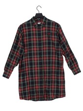 Fred Perry Shirt Midi Dress UK10 in Multi