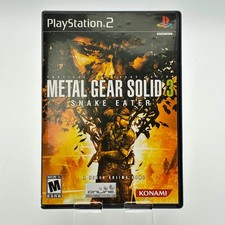 Metal Gear Solid 3 Snake Eater For PS2