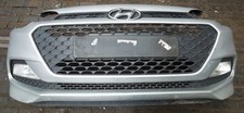 HYUNDAI I20 15-16-17-18 COMPLETE FRONT BUMPER WITH GRILLS & FOGLIGHTS SILVER