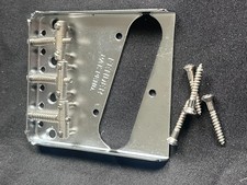 Fender American Vintage 62 Telecaster Bridge Plate Threaded Saddles Chrome AVRI