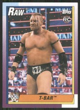 2021 Topps Heritage WWE #42 T-BAR 48839