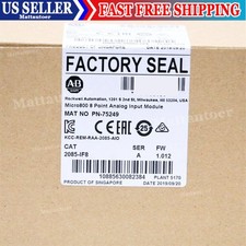 NEW Allen-Bradley 2085-IF8 Micro800 8 Point Analog Input Module 2085IF8