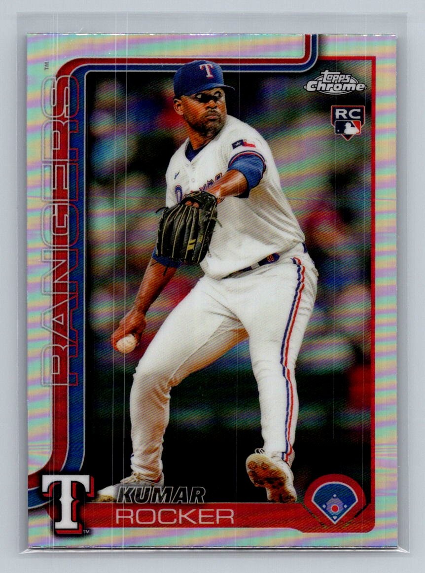 2025 Topps Chrome #73 Kumar Rocker Refractors