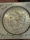 1888 Morgan Silver Dollar $1 AU Original 90% Silver Philadelphia Mint