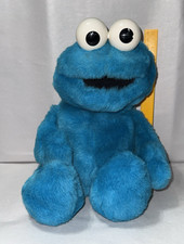 Vintage 1997 Tyco Preschool Sesame Street Cookie Monster Talking Plush.