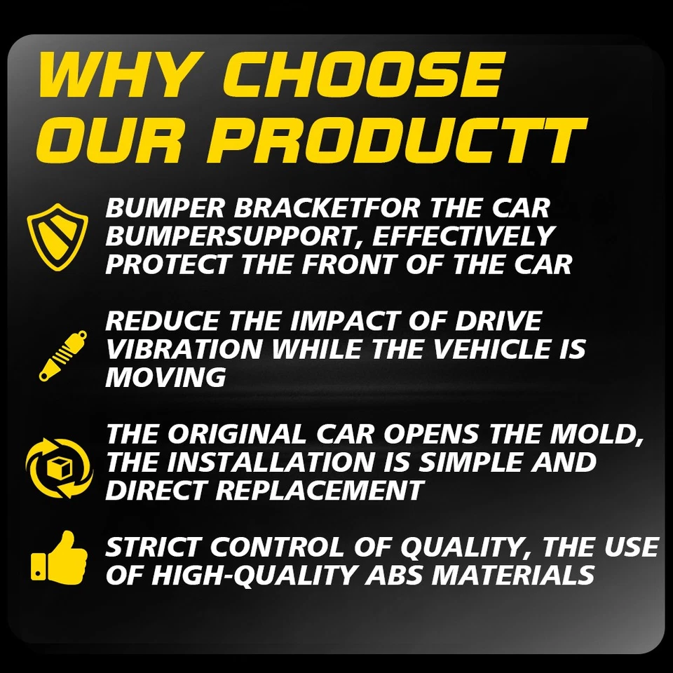 Soporte de parachoques delantero izquierdo y derecho para Toyota 4Runner 2006-2009 OEM Foto 4 de 4