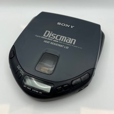 Sony Discman D-171 Portable CD Player Digital Mega Bass Showing No Disc #D