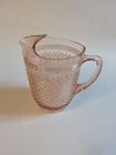 Anchor Hocking Pink Miss America Depression Glass Pitcher w/Ice Lip