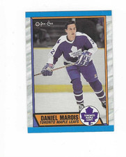 1989-90  O-PEE-CHEE DANIEL MAROIS #273 TORONTO MAPLE LEAFS